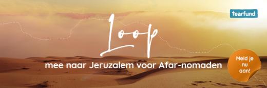 Loop mee naar Jeruzalem