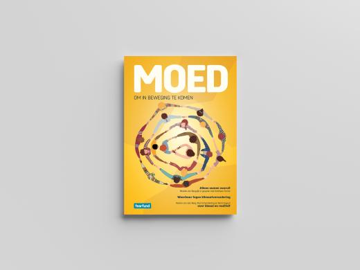 Mockup MOED magazine