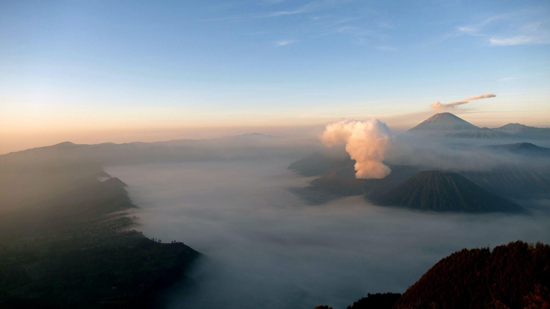 Vulkaan Bromo op Java
