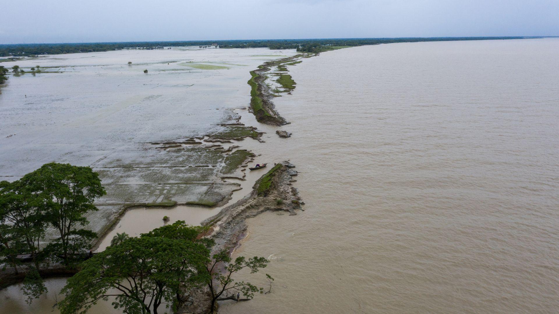 India getroffen door overstromingen